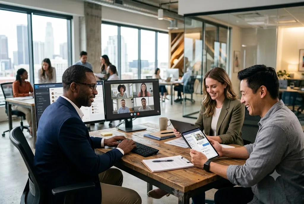 Unify Messenger platform used for integrated communication and collaboration