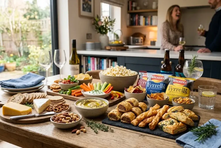 Savoury Snacks: Best UK Ideas, Recipes & Popular Choices Savoury Snacks including crisps, crackers, nuts, pastries and popular UK party foods