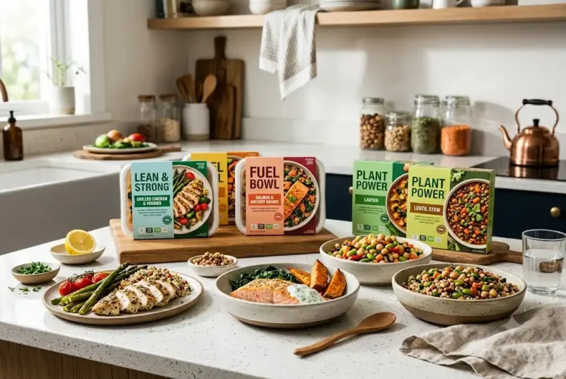 High Protein Meals with nutritious protein-rich foods and ready meal options