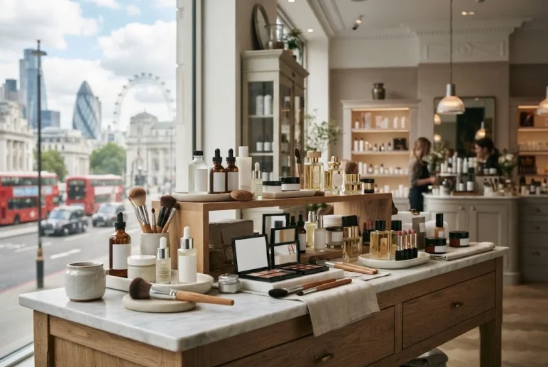 UK beauty industry featuring skincare, cosmetics, fragrance and professional beauty products