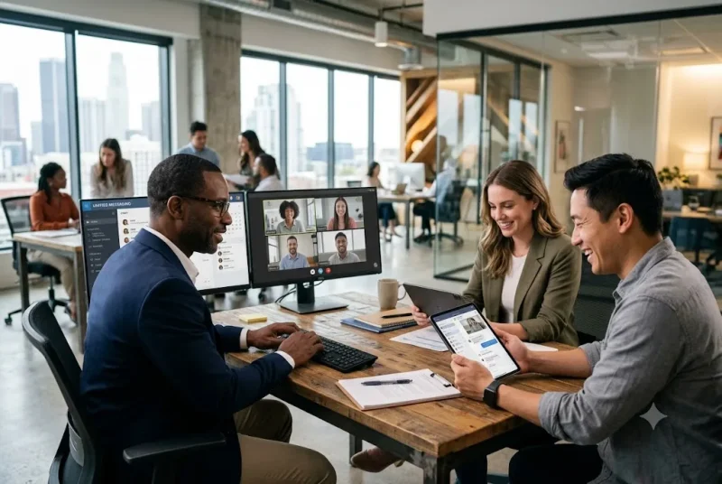 Unify Messenger platform used for integrated communication and collaboration
